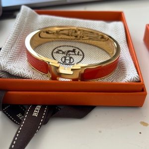 Brand new hermes clic H bracelet